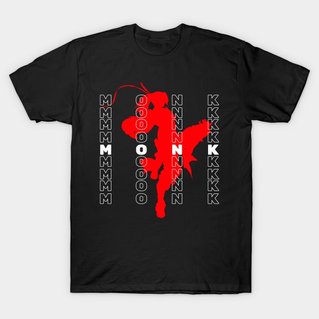 Monk aesthetic - For Warriors of Light & Darkness FFXIV Online T-Shirt by Asiadesign